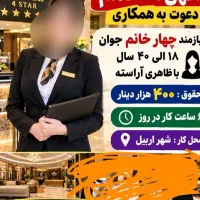 چهار نفر خانم برای اربیل هتل