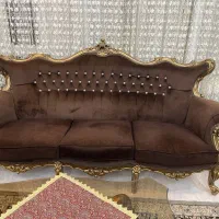 مبل استیل ۹ نفره چوب راش گرجستان(سالم) ۴۰ میلیون|مبلمان خانگی و میز عسلی|لاهیجان, گلستان|دیوار