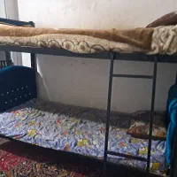 تخت دو طبقه در حد نو|تخت و سرویس خواب|مشهد, خلق آباد سفلی|دیوار