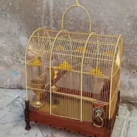 قفس برنجی گنبدی