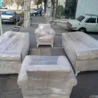 مبل چستر ۸نفره کرم شرکتی