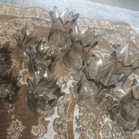 10 عدد شمعدونی لوستر 5تا بزرگ 5تا کوچک|لوستر و چراغ آویز|اسلام‌شهر, باغ فیض|دیوار