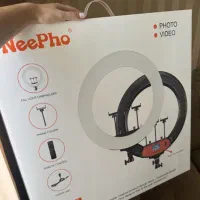رینگ لایت RING LIGHT neepho-21 به همراه سه پایه|دوربین عکاسی و فیلم‌برداری|تهران, شهرک شریعتی|دیوار
