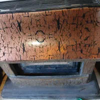 بخاری شومینه مشهد دوام وهای لایت هردو تمیز وسالم