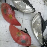 باربند چراغ خطر 206روکش پارس دزدگیرکنسول تخته باند