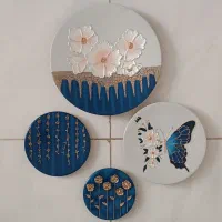 مجموعه دیوارکوب زیبای آبی