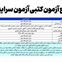 جزوه آزمون سرایداری