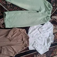 ست بهاری مناسب پاییز هم هس ست گیپور مشکی