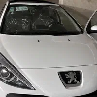 پژو۲۰۷ اتومات سقف شیشه پانا ارتقا، سفید صفرخشک