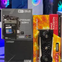 کیس گیمینگ قدرتمند R5 8400F+RX6700XT و DDR5|رایانه رومیزی|مشهد, آبکوه|دیوار