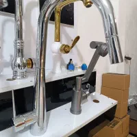 شیرآلات ظرفشویی فنری تسویه خور تک به قیمت عمده|مصالح و تجهیزات ساختمان|رباطکریم, نصیرشهر|دیوار