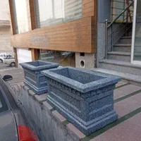 گلدان فلاور باکس بتنی سنگین مستطیل آلاچیق|مصالح و تجهیزات ساختمان|تهران, چیتگر شمالی|دیوار