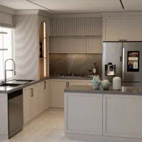 انواع سبکهای کابینتmdf و کمد دیواری و ...