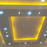 گچکاری، سفیدکاری، نورپردازی، لکه گیری