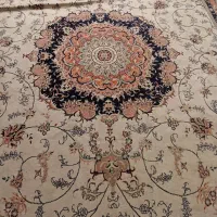 فرش ۱۲متری کرمی رنگ