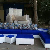 دکوراسیونی خاص با مبل راحتی ال|مبلمان خانگی و میز عسلی|تهران, شهرک شریفی|دیوار