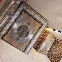 فرش ۱۲متری تمام نخ bsfطرح ۷۰۰ شانه جشنواره ۱۰ روزه|فرش|مشهد, طلاب|دیوار