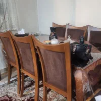 میز ناهارخوری و میز کامپیوتر|میز و صندلی غذاخوری|کرج, باغستان|دیوار