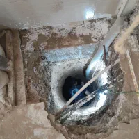 چاه کن چاهکنی دیوار چینی