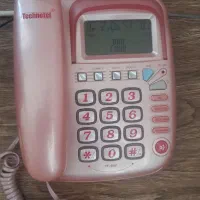 دو عدد تلفن رومیزی