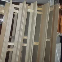 تخت چوبی تکنفره/تشک رویال تکنفره