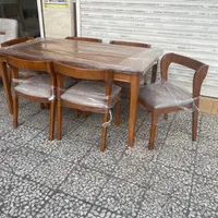 نهارخوری مینیمال|میز و صندلی غذاخوری|رشت, پل تالشان|دیوار