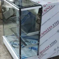 میز زیر ترازویی ویترینی