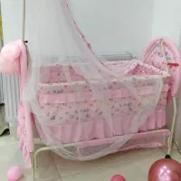 گهواره دوکاره و فرش|تخت و صندلی بچه|سنندج, |دیوار