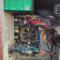 کیس core i 7 هشت هسته‌ای رم ۸ گرافیک ۲ گیگ ddr5|رایانه رومیزی|رشت, استقامت ۱|دیوار