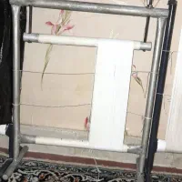 نخ ونقشه همراه با دار چله کشی شده وابزار|صنایع دستی و سایر لوازم تزئینی|تهران, آهنگ|دیوار