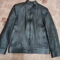 کاپشن چرم اصل