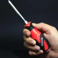 پیچ‌گوشتی ضربه‌خور رونیکس (Ronix)دسته سیلیکونی