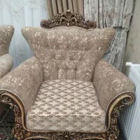 مبل سلطنتی 7نفره|مبلمان خانگی و میز عسلی|بیرجند, |دیوار