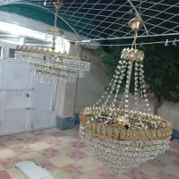 لوستر قدیمی برنجی