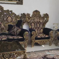 مبل سلطنتی طرح استیل|مبلمان خانگی و میز عسلی|تالش, هشتپر|دیوار