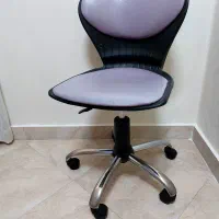 صندلی صدفی چرخ دار