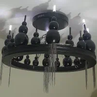 لوستر چوبی وارداتی