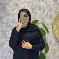 روسری حریر گل برجسته نگینی کره ای(دل آرا-فاطمیه)|لباس|قم, بکایی|دیوار