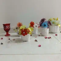 تابلو دیواری،آباژور،گل کریستالی|چراغ خواب و آباژور|خرمدره, |دیوار