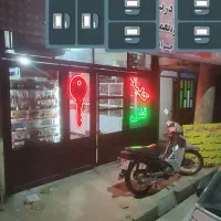 درب آهنی مغازه کارگاه ۴ لنگه تاشو
