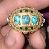 انگشتر فیروزه نیشابوری شرط اصلی|جواهرات|اهواز, کوی مندلی(سه راه خرمشهر)|دیوار