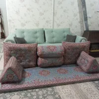 پشتی شاهنشین سری کامل  با رنگ توسی|پشتی|شهریار, شهرک وائین|دیوار