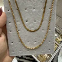 گردنبند و زنجیر طنابی