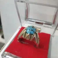 انگشتر نقره فیروزه اصل نشابور