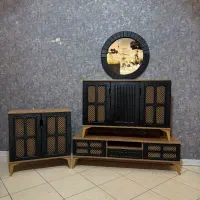 آیینه کنسول میز تی وی جاکفشی  کد ۵۰۵۰|بوفه، ویترین، کنسول|اسلام‌شهر, شهرک سعیدیه|دیوار