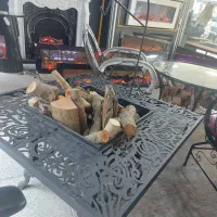 شومینه برقی و باربیکیو میز و صندلی و تاپ باغی|بخاری، هیتر، شومینه|تهران, بنی‌هاشم|دیوار