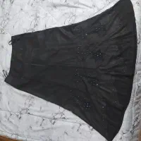 دامن و روسری گیپور نگین دار|لباس|سنندج, |دیوار