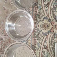 آبکش و لگن و زیرسماوری استیل نو مارک کرکماز|ظروف پخت‌وپز|کرمانشاه, |دیوار