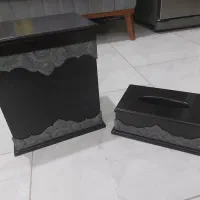 سطل آشغال و جا دستمالی|صنایع دستی و سایر لوازم تزئینی|کرج, پیشاهنگی|دیوار