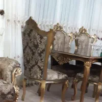 مبل ومیز نهار خوری ۸ نفره|مبلمان خانگی و میز عسلی|آستانه اشرفیه, |دیوار